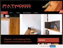 Tablet Screenshot of fatwood.pl